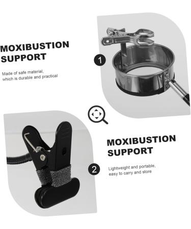 Gleavi Moxibustion Klammer & MOXA Stick Support Frame | Rustproof Steel Fire Extinguisher for Home Use | Enhance Your Wellness with Moxa-King Tools in Earth Colors - Buy Online on GoSupps.com