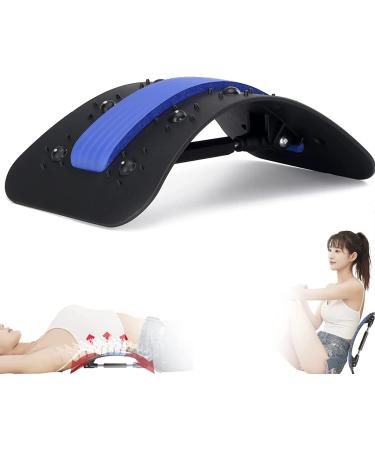 Adjustable Back Cracker for Lower Back Pain Relief with Magnet - Reduce Herniated Disc, Sciatica, Scoliosis - Buy Online on GoSupps.com