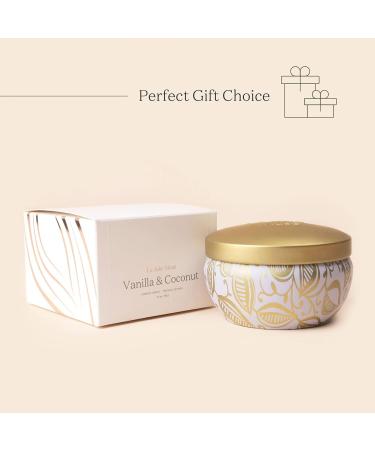 La Jol e Muse Coconut Lemonade Candle - Natural Soy Wax 80 Hours Burn Time Home Fragrance 185g Set of 2 - Buy Online on GoSupps.com