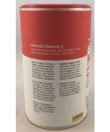  Sanatura Sanatura Acerola 3 x 175 g - Buy Online on GoSupps.com