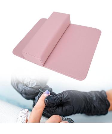 Nail Art Cushion Hand Pillow Cushion Mat Protect Your Hand Reduce Hand Pressure During Nail Ar For Nail Salon and Home Use Keep Your Nail Work and Tidy pink - Buy Online on GoSupps.com