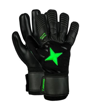 Derbystar Boys Optimus Goalkeeper Gloves 7 Black/Green