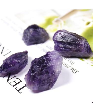 for 50g/Bag Natural Amethyst Raw Crystal deep Purple Rough SpecimenCrystal Quartz Stones and Minerals Fish Tank Stone Component - Buy Online on GoSupps.com