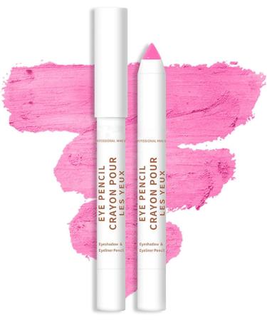 Cream Eyeshadow Stick | Soft Creamy Matte Shimmer Eye Shadow Pencil Crayon Eye Brightener Highlighter Eyeliner Crayon Make Up Set 20 Colors Smudge-Proof Transfer-Proof A10 - Buy Online on GoSupps.com