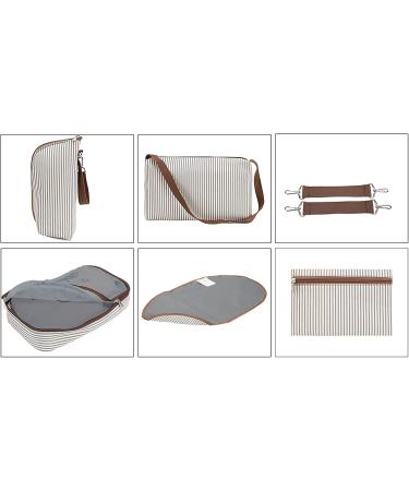 SoHo Grand Central Station Diaper Bag 7Pc - Striped | Stylish and Functional - Buy Online on GoSupps.com