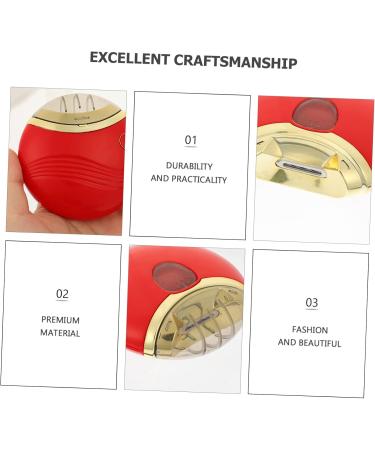 FAVOMOTO 2 Sets Electric Manicure USB Charging Nail Trimmer Nail Kits Para Electric Trimmer Nail Tools for Nail Art Nail Care Kit Manicure Pedicure Kit Red Clippers Aldult Abs - Buy Online on GoSupps.com