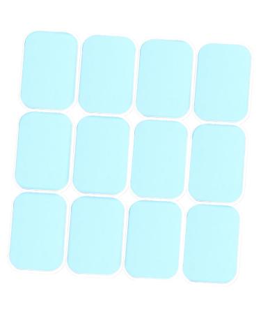 Beavorty replacement 12th replacement gel pads for abdominal stimulators belly trainer gel pads abdominal muscle gel pads muscle trainer abdominal muscle coach with pads skin toner fitness sticker hydrogels