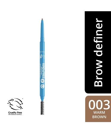 Rimmel Kind & Free Brow Definer 003 Warm Brown - Pack of 1 - Buy Online on GoSupps.com