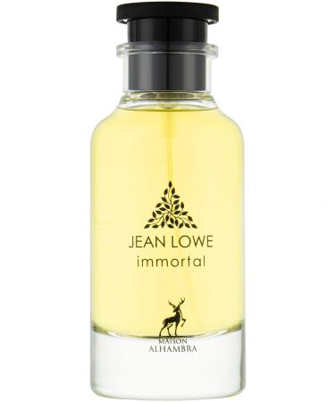 Maison Alhambra Jean Lowe Immortel for Men - 3.4 oz EDP Spray Amber Wood 3.4 Fl Oz (Pack of 1)