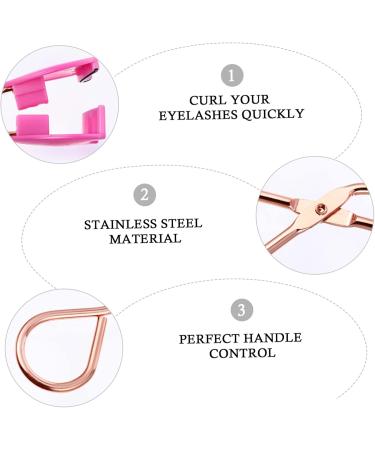 Housoutil Magnetic False Eyelash Curler Makeup Eyelashes Clamp Magnetic Eyelashes Applicator Tool Lash Tools Stainless Steel Miss Make up Pink Soft Magnet 11.5x6.2x1.6cm - Buy Online on GoSupps.com
