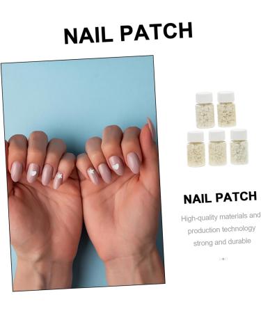 Mipcase 5pcs 5 Diy Material Decor Nail Diamond Nail Accessories Nail Patches Glow in The Dark Manicures Patch Nail Art Patches Manicures Diy Patch Polymer Clay Manual Crafts - Buy Online on GoSupps.com