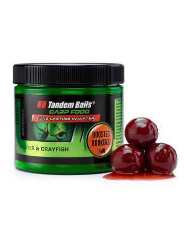 Tandem Baits Carp Food Boosted Hookers Carp Bait Carp Fishing Fishing Pop-Ups Carp Boilies Professional Carp Fishing Accessories 18mm 300g