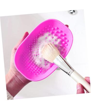 Beavorty 1PC Silicone Makeup Brush Cleaning Mat silicone makeup applicator makeup brush cleaner Makeup Brush Scrubber Mat makeup brush cleaning tool brush cleaning pad beauty tools portable - Buy Online on GoSupps.com