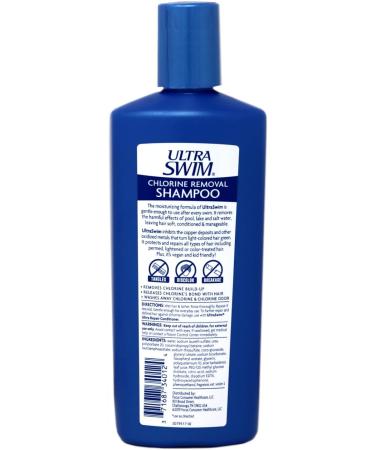UltraSwim Chlorine Removal Shampoo 7 oz - Moisturizing Formula (Pack of 2) | Best International Shipping - Buy Online on GoSupps.com
