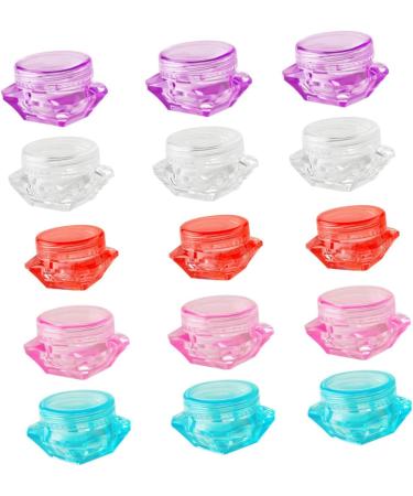 minkissy 35pc Diamond Cosmetic Container Cosmetic Empty Jars Cosmetic Samples Container Sample Empty Container Cosmetic Jars with Lid With Cover Masonry M As Shown - Buy Online on GoSupps.com