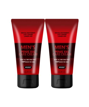 Cr me de Massage pour Hommes Cr me D'agrandissement des Parties Intimes Cr me nerg tique plus paisse plus Longue et plus Forte pour la Performance Masculine 50ml (2 x Rouges)