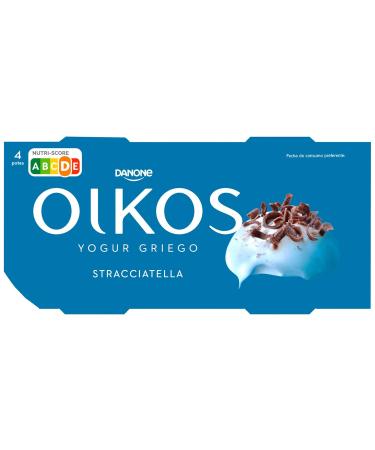 Oikos Stracciatella 4 x 110g Creamy Greek Yogurt Desserts | Buy Internationally Online - Buy Online on GoSupps.com