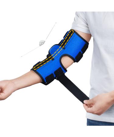 Elbow Splint Elbow Brace for Cubital Tunnel Syndrome and Ulnar Nerve Entrapment New Upgraded with 4 Angles Adjustable Fixed Elbow Prevent Excessive Bending for Men Women fits Left and Right Arm -S/M - Buy Online on GoSupps.com