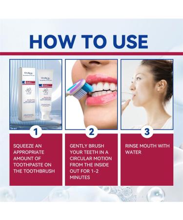 Oraliz Anti-Caries Whitening Toothpaste Anti-Caries Toothpaste Anti-Caries Whitening Active Gingival Restoration Refreshing And Anti-Caries Toothpaste (5pcs) - Buy Online on GoSupps.com