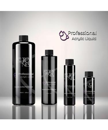Tones Monomer Acrylic Nail Liquid - Professional MMA-Free Formula for Durable Flexible Nail Art (4 Fl Oz - Buy Online on GoSupps.com