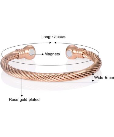 HTVNG Magnetic Copper Bracelet - Strong Elastic Band for Men & Women | Stylish Copper Jewelry for Global Shipping - Buy Online on GoSupps.com
