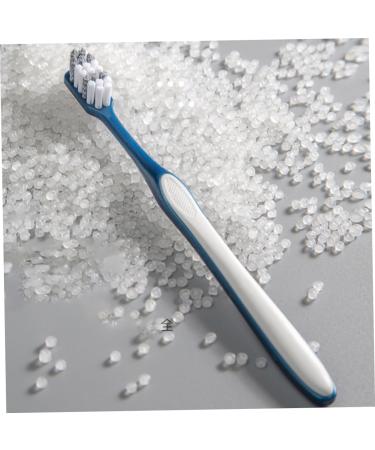 Mobestech 4-Piece Men's Travel Toothbrush Set - Hard Solid Brushes with Large Head & Fine Bristles for Effective Manual Cleaning - Buy Online on GoSupps.com