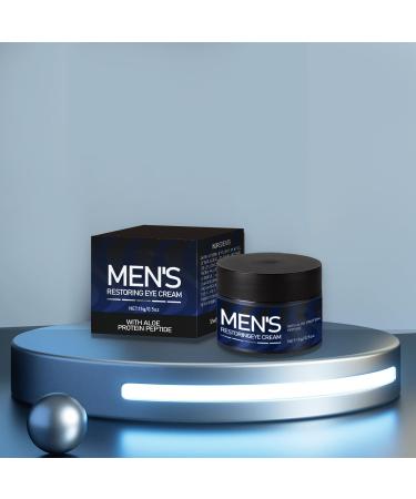 Men's Restoring Eye Cream | Hydrating Under Eye Cream for Dark Circles & Puffiness | Anti-Aging & Fine Line Reduction - Buy Online on GoSupps.com