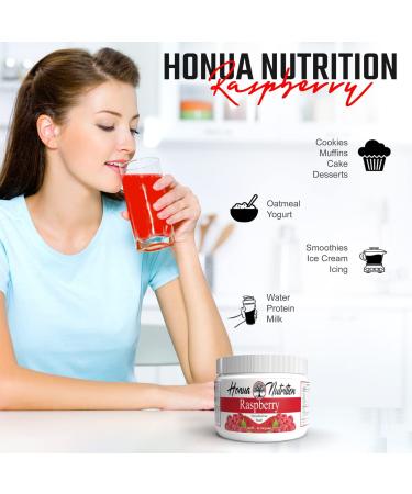 Raspberry Powder with Raspberry Ketones, Minerals, and Antioxidants - Ideal for Smoothies and Baking | Honua Nutrition - Buy Online on GoSupps.com