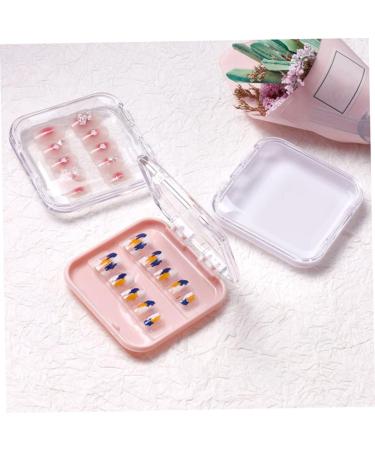 FOMIYES 12 Pcs Armor Storage Box Press on Nail Packaging Press on Nail Container Nail Storage Nail Tape Nail Holder Lash Accessories Nail Organizer Nail Accessory Abs Modeling Jewelry Box - Buy Online on GoSupps.com