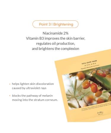 Dr.Althea Vita Glow Vegan Korean Sheet Mask - Oasis Soothing & Marine Anti-Blemish Formula - Buy Online on GoSupps.com