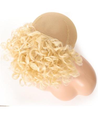Bangs Hair Clip Synthetic Hair Bangs Afro Kinky Curly Bang For Black Woman Curly Fake Fringe Clips In Bangs Wig Hair Natural Soft Synthetic Fiber Hair accessories Fake Bangs for Women and Girls (Co - Buy Online on GoSupps.com