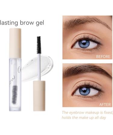 Longlasting eyebrow gel styling product 35 ml transparent eyebrow makeup for daily use at home or in the cosmetic studio - Buy Online on GoSupps.com