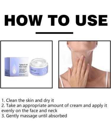 Tighten Neck Firming Cream Tighten And Lift Neck Cream Anti-Aging Neck Cream for Tightening Tighten and Lift Neck Cream Tightening Moisturizer for Neck - Buy Online on GoSupps.com