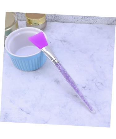 FRCOLOR Silicone Brush Facial Brush Facemask Brush Silicone Brush Makeup Brush Purple Makeup Brush Cosmetic 17*3cm Purple - Buy Online on GoSupps.com