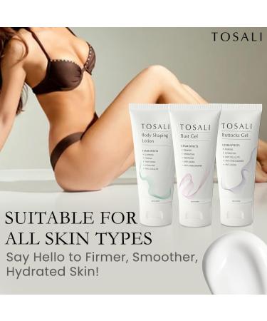 Tosali Firming & Skincare Set with Free Nourishing Cream Buttocks Gel Breast Firming Cream Body Lotion Peeling Mask Wrinkle Serum & Face Cream Hydrating Anti-Aging & Skin Tightening - Buy Online on GoSupps.com