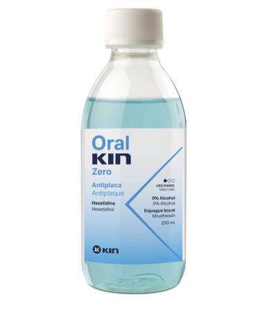KIN 1544-14299 Pack 2 x 1 Oralkin Zero Rinse 500 ml 0 Black Standard