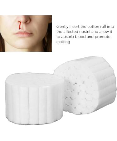 Nose Plugs - Comfortable Medical Cotton Rolls (1000 pcs) with 20 Clips for Dental Clinics - Highly Absorbent International Shipping Available - Buy Online on GoSupps.com
