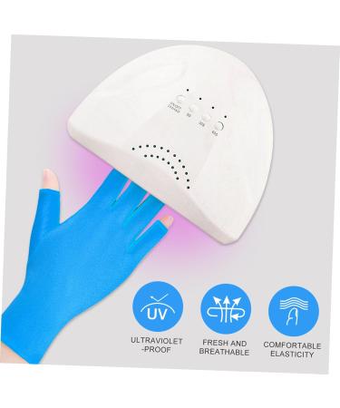 Beatifufu 1 Pair Nail Gloves Skin Care Elastic Spandex Anti Gloves Child - Buy Online on GoSupps.com