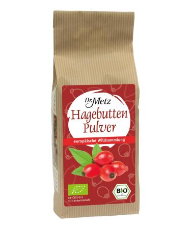 Organic rosehip powder (400 g) from European Wild Collection 100% ranks (Rosa Canina) Of course rich in vitamin C for muesli smoothie yoghurt or drinks