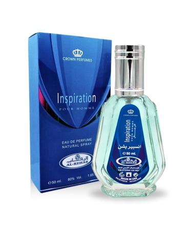 Al-Rehab Inspiration EDP - 50ML (1.7 OZ) Long Lasting & Luxurious Scents of Arabia Perfumes For Men & Women. 1.7 Fl Oz (Pack of 1) Inspiration Spray