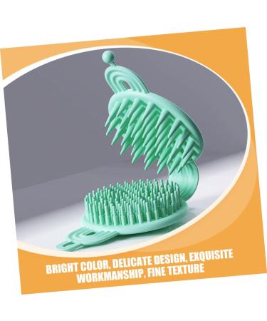 Magiclulu Soft Double-Sided Shampoo Brush for Women | Rubber Hair Washers & Shower Combs | Scalp Care & Hair Washing Tool | 25.70x7.50x2.60cm - Buy Online on GoSupps.com