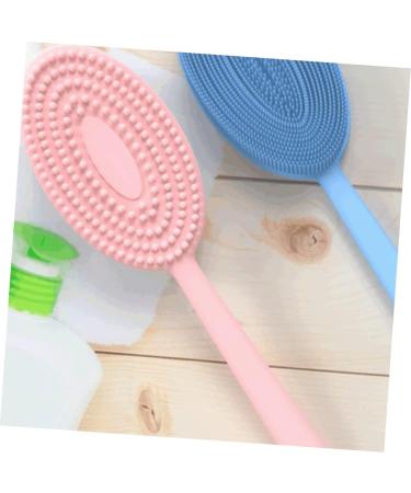 Silicone Body Bath Brush for Shower | Double Sided Exfoliating Scrubber - Buy Online on GoSupps.com