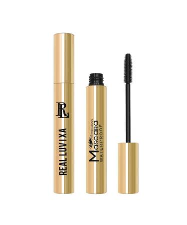 REAL LUVIXA Waterproof Black Mascara for Extremely Long Lashes Black 10ml