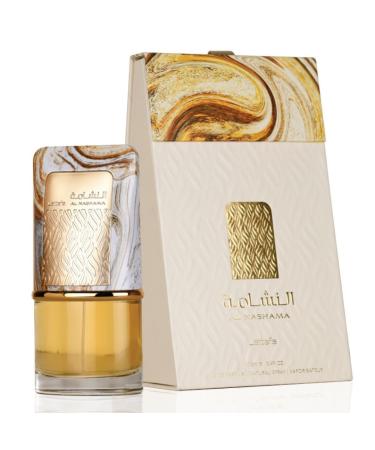 Lattafa Al Nashama Eau De Parfum For Women 100ml (3.40 Oz) The Essence Of Arabian Perfumes For Women - This Long Lasting Perfume Complements Your Unique Style - For Daily Wear Or Special Moments 3.4 Fl Oz (Pack of 1) Nashama Spray