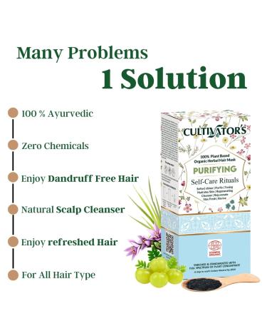 Buy Cultivator's Anti-Dandruff Hair Mask | Deep Conditioning Treatment for Dry & Itchy Scalp | Hydrating Organic Leave-in Repair Mask - International Shipping - Buy Online on GoSupps.com