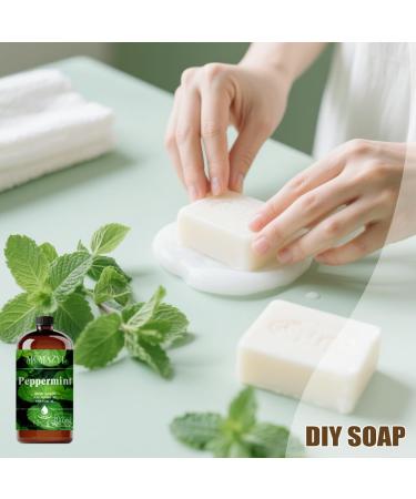 Peppermint Essential Oil and Rose Essential Oil 16 Fl Oz 480ML for Halloween Thanksgiving Day Christmas New Year's Day Gifts - Buy Online on GoSupps.com