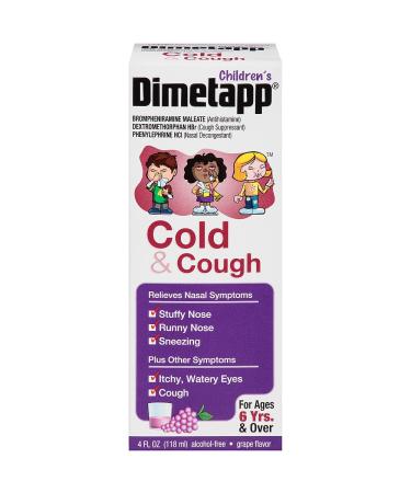 Dimetapp DM Cold & Cough Elixir 4oz