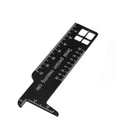 Dental Measuring Block | Metal Tooth Span Ruler | Double-Sided Dental Tool for Accurate Measurements | International Shipping Available - Buy Online on GoSupps.com