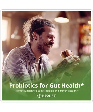 NeoLife Acidophilus Plus Probiotic - 5 Billion CFU Digestive & Gut Health Broad Spectrum Formula Probiotics for Men & Women (Single) - Buy Online on GoSupps.com