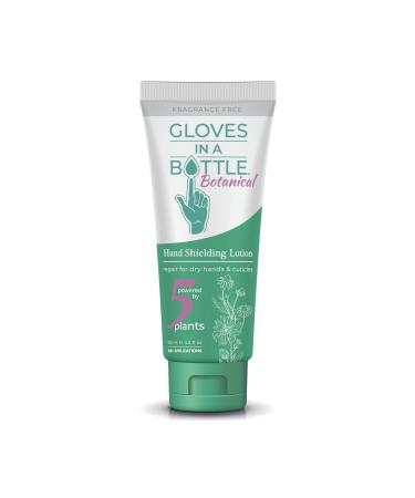 Gloves In A Bottle  Shielding Lotion for Dry Skin, Hand Lotion Travel Size, Protects & Restores Dry Cracked Skin (3.4 Fl Oz (Pack of 1), Botanical) 3.40 Fl Oz (Pack of 1) Botanical